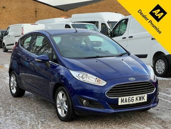 Ford Fiesta 1.25 Zetec Hatchback 3dr Petrol Manual Euro 6 (82 ps)