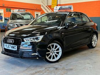 Audi A1 1.4 TFSI S line Hatchback 3 Door Petrol Manual Black Euro 6 1 Fo