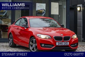 BMW 220 2.0 220d Sport Coupe 2dr Diesel Manual Euro 6 (s/s) (190 ps)