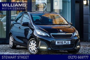 Peugeot 108 1.0 Active Hatchback 5dr Petrol Manual Euro 6 (68 ps)