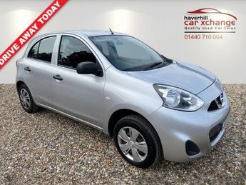 Nissan Micra 1.2 Visia Hatchback 5dr Petrol Manual Euro 5 (80 ps)