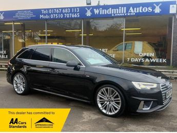 Audi A4 2.0 TFSI 40 S line Estate 5dr Petrol S Tronic Euro 6 (s/s) (190 