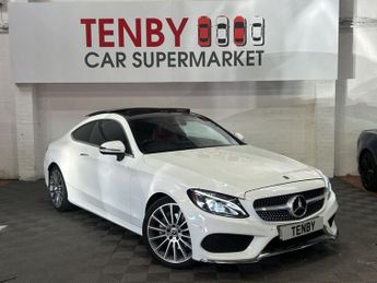 Mercedes C Class 2.1 C220d AMG Line (Premium Plus) Coupe 2dr Diesel G-Tronic+ Eur