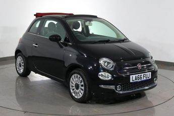 Fiat 500 1.2 ECO Lounge Convertible 2dr Petrol Manual Euro 6 (s/s) (69 bh