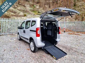 Fiat Qubo 3 Seat Passenger Up Front Wheelchair Accessible Vehicle