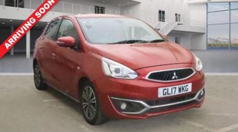 Mitsubishi Mirage 1.2 Juro Hatchback 5dr Petrol Manual Euro 6 (s/s) (79 ps)