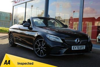 Mercedes C Class 1.5 C200 MHEV AMG Line (Premium Plus) Cabriolet 2dr Petrol G-Tro