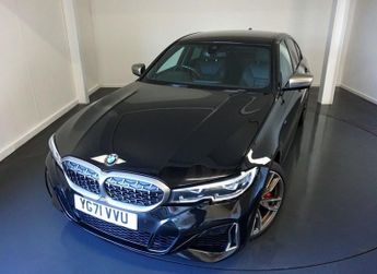 BMW M3 3.0 M340d Saloon-2 OWNER CAR FINISHED IN BLACK SAPPHIRE WITH BLA