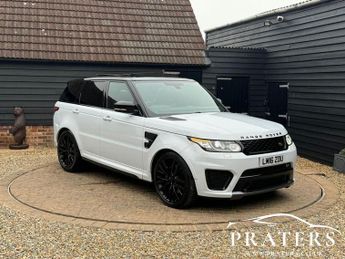 Land Rover Range Rover Sport 5.0 V8 SVR SUV 5dr Petrol Auto 4WD Euro 6 (s/s) (550 ps)