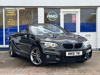 BMW 220 2.0 220i M Sport Convertible 2dr Petrol Auto Euro 6 (s/s) (184 p