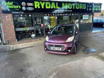 Peugeot 107 1.0 12V Allure Hatchback 5dr Petrol Manual Euro 5 (68 ps)