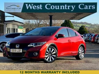 Honda Civic 1.8 i-VTEC SR Hatchback 5dr Petrol Manual Euro 6 (s/s) (142 ps)