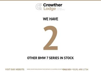 BMW 7 SERIES 3.0 740i SE Saloon 4dr Petrol Auto Euro 5 (s/s) (320 ps)