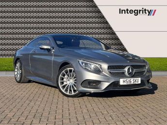 Mercedes S Class 4.7 S500 V8 AMG Line Coupe 2dr Petrol G-Tronic Euro 6 (s/s) (455