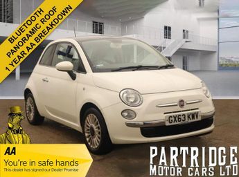 Fiat 500 1.2 Lounge Hatchback 3dr Petrol Manual Euro 4 (69 bhp)