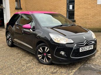 Citroen DS3 1.6 VTi DStyle Pink Hatchback 3dr Petrol Manual Euro 5 (120 ps)