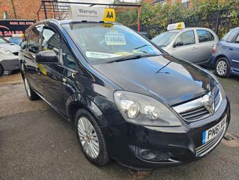 Vauxhall Zafira 1.8 16V Excite MPV 5dr Petrol Manual Euro 5 (140 ps)