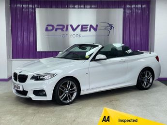 BMW 218 2.0 218d M Sport Convertible 2dr Diesel Manual Euro 6 (s/s) (150