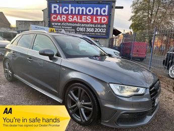 Audi A3 1.6 TDI S line Sportback 5dr Diesel Manual Euro 6 (s/s) (110 ps)