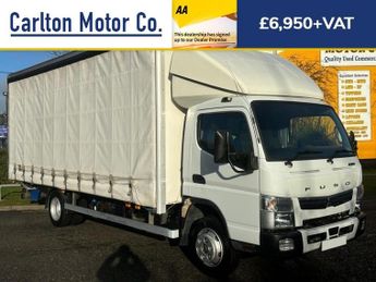 Mitsubishi Canter 7C15 CURTAINSIDER HGV AUTO 148 BHP EURO 6 