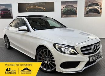 Mercedes C Class 2.0 C200 AMG Line (Premium) Saloon 4dr Petrol 7G-Tronic+ Euro 6 