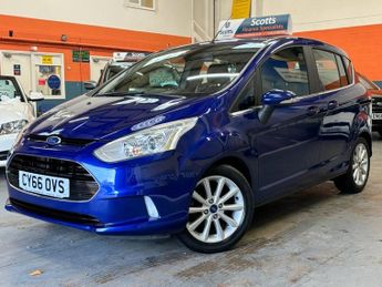 Ford B Max 1.5 TDCi Titanium MPV 5 Door Diesel Manual Blue Euro 6 1 Former 