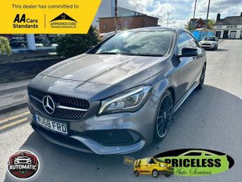 Mercedes CLA AUTOMATIC 1.6 CLA200 AMG Line Night Edition Coupe 4dr Petrol 7G-