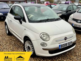 Fiat 500 1.2 Lounge Hatchback 3dr Petrol Manual Euro 4 (69 bhp)