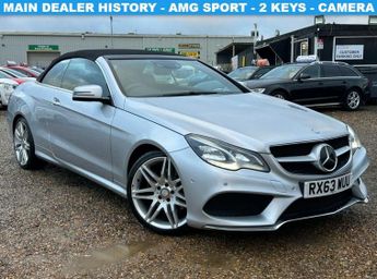 Mercedes E Class 3.0 E350d V6 BlueTEC AMG Sport Cabriolet 2dr Diesel G-Tronic+ Eu