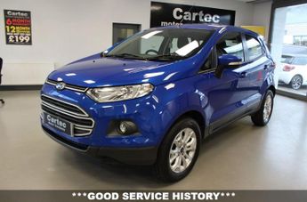 Ford EcoSport 1.0T EcoBoost Zetec SUV 5dr Petrol Manual 2WD Euro 6 (s/s) (125 