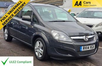 Vauxhall Zafira 7 SEATER 1.8 16V Exclusiv MPV 5dr Petrol Manual Euro 5 (SNav) (1