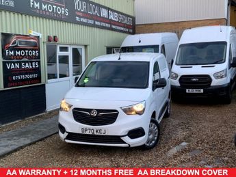 Vauxhall Combo 1.6 Turbo D 2300 Sportive Panel Van 4dr Diesel Manual L1 H1 Euro