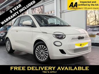 Fiat 500 24kWh Action Hatchback 3dr Electric Auto (95 ps)