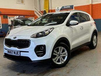 Kia Sportage 1.7 CRDi 2 SUV 5 Door Diesel Manual White Euro 6 1 Former Keeper