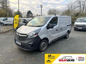 Vauxhall Vivaro 1.6 CDTi 2900 Panel Van 5dr Diesel Manual L1 H1 Euro 6 (s/s) (95