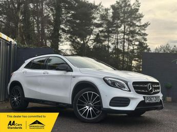 Mercedes GLA 2.1 GLA200d WhiteArt (Premium Plus) SUV 5dr Diesel 7G-DCT 4MATIC