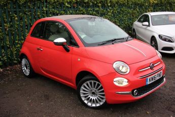 Fiat 500 1.2 ECO Lounge Convertible 2dr Petrol Manual Euro 6 (s/s) (69 bh