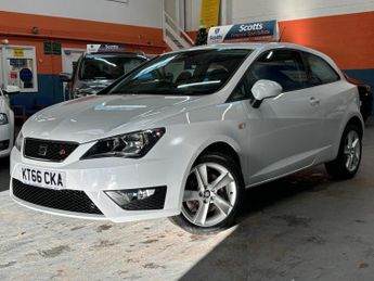 SEAT Ibiza 1.2 TSI FR Sport Coupe 3 Door Petrol Manual White Euro 6 1 Forme