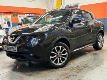 Nissan Juke 1.5 dCi Tekna SUV 5 Door Diesel Manual Black Euro 6 1 Owner from