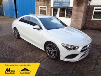 Mercedes CLA 1.3 CLA200 AMG Line Coupe 4dr Petrol 7G-DCT Euro 6 (s/s) (163 ps