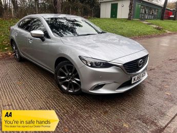 Mazda 6 2.2 SKYACTIV-D Sport Nav Saloon 4dr Diesel Auto Euro 6 (s/s) (17