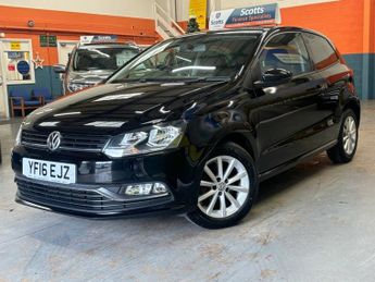 Volkswagen Polo 1.0 BlueMotion Tech Match Hatchback 3 Door Petrol Manual Black E