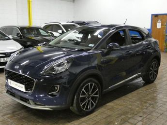 FORD PUMA 1.0T EcoBoost MHEV Titanium SUV 5dr Petrol Hybrid DCT Euro 6 (s/