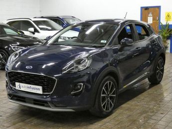 FORD PUMA 1.0T EcoBoost MHEV Titanium SUV 5dr Petrol Hybrid DCT Euro 6 (s/