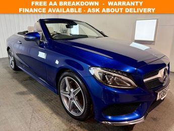 Mercedes C Class 2.1 C220d AMG Line Cabriolet 2dr Diesel G-Tronic+ Euro 6 (s/s) (