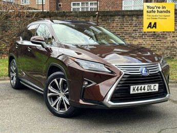 Lexus RX 3.5 450h V6 Luxury SUV 5dr Petrol Hybrid CVT 4WD Euro 6 (s/s) (3