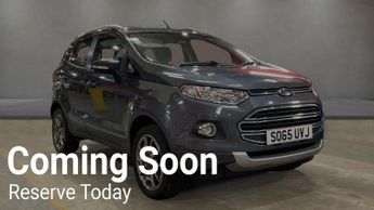 Ford EcoSport 1.0T EcoBoost Titanium SUV 5dr Petrol Manual 2WD Euro 5 (s/s) (1