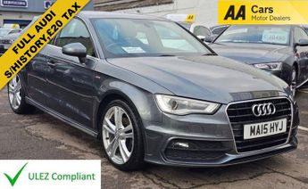 Audi A3 1.4 TFSI CoD S line Sportback 5dr Petrol Manual Euro 6 (s/s) (15