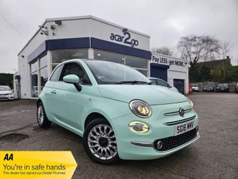 Fiat 500 1.2 Lounge Hatchback 3dr Petrol Manual Euro 6 (s/s) (69 bhp)