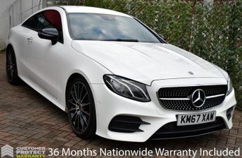 Mercedes E Class E220d AMG LINE COUPE 9G-TRONIC AUTO 191 BHP (EURO 6)